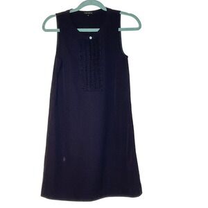 theory shift dress in organic cotton Theory V Neck Shift Dress
